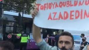 Bakıda həbsdə olan müxalifət lideri Tofiq Yaqublunun azad edilməsi tələbilə aksiya keçirilib.