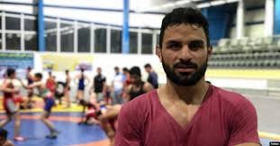İranda hökumət əleyhinə etiraz eden güləşçi bu gün edan edildi