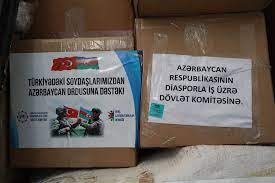 Azərbaycan diasporu ordumuza və mülki əhaliyə yardım göndərir