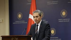 Türkiyə Xarici İşlər Nazirliyinin sözçüsü Hami Aksoy