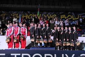 Milli Gimnastika Arenasında bədii gimnastika üzrə Dünya Kubokunun qalibləri mükafatlandırılıb