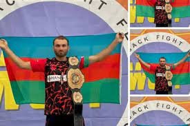 Ermənini məğlub edən azərbaycanlı dünya çempionu oldu
