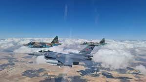“Anadolu Qartalı - 2021” təlimində hərbi pilotlarımız növbəti tapşırıqları icra edib
