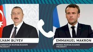 Emmanuel Makron Prezident İlham Əliyevə telefonla zəng edib