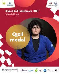 Tokio-2020: Qadın para-cüdoçumuz Dürsədəf Kərimova qızıl medal qazanıb