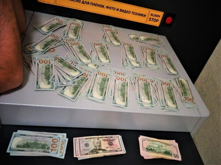 Azərbaycandan külli miqdarda dollar çıxaran şəxs saxlanıldı