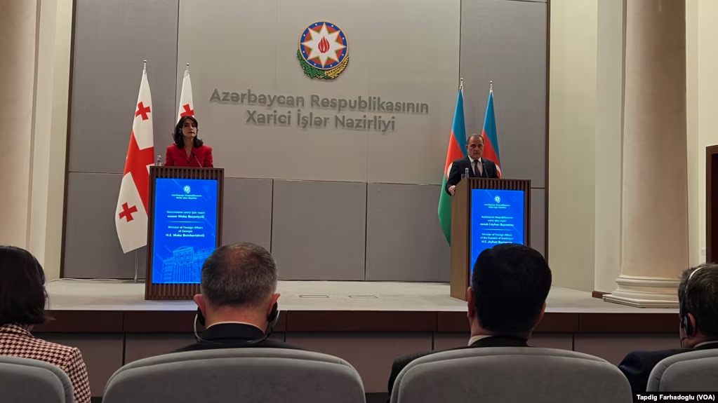 Azərbaycan və Gürcüstan xarici işlər nazirləri strateji tərəfdaşlıq münasibətlərindən danışıb