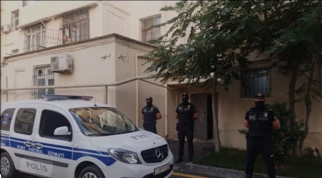 Polis siyasi fəal, Əhmədov Əhmədin evində axtarış aparıb...